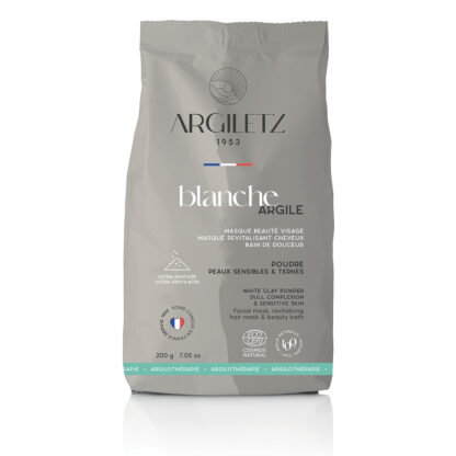 Argile blanche en poudre ultra ventilée