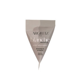 Berlingot d'argile blanche pour masque