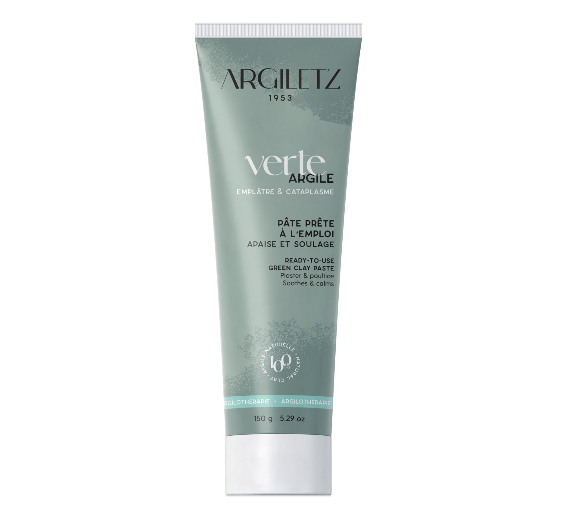 Green clay paste for body and hair mask 400g