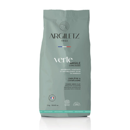Argile verte concassée - Certifiée COSMOS NATURAL**