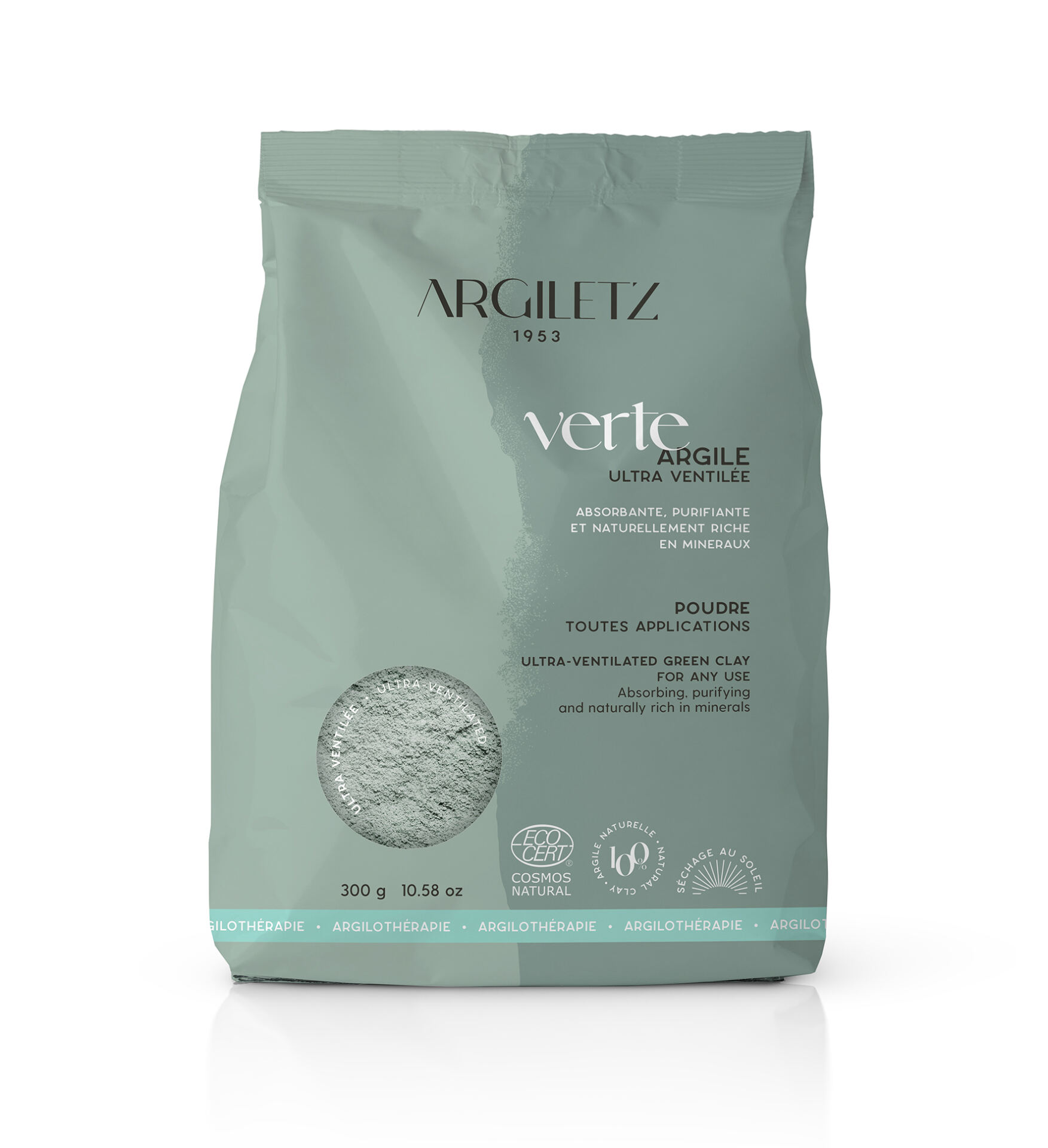 Argile verte en poudre usage externe 2 kg