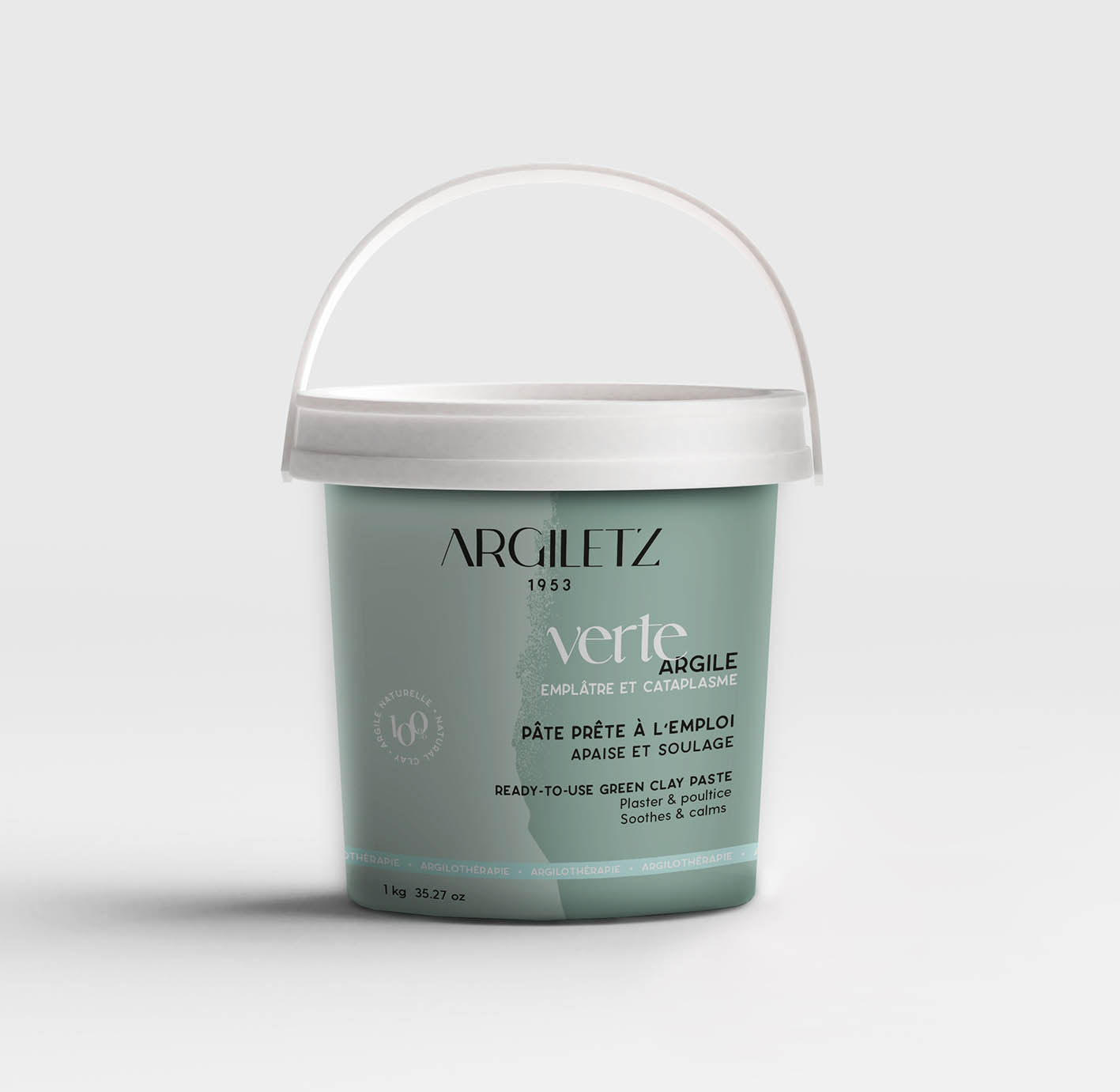 Argiletz Pâte à l’argile verte