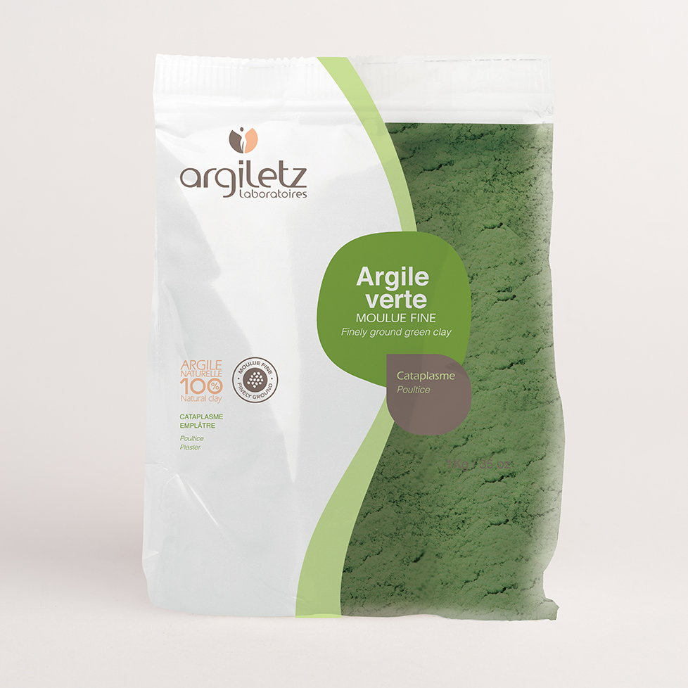 Argile verte granulés Argiletz 3kg - L'herboristerie