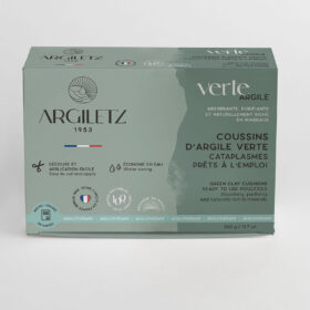 Coussins d'argile verte® prêts-à-l'emploi