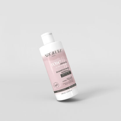 Shampoing minéral argile rose pour cheveux secs – Image 2