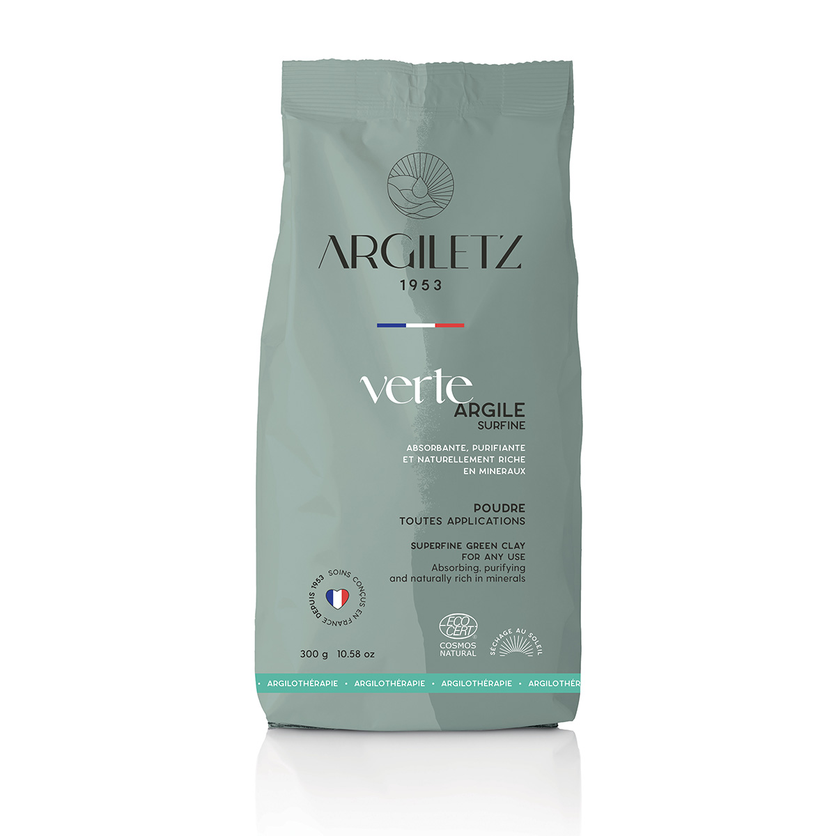 Argile verte en poudre surfine - Certifiée COSMOS NATURAL**