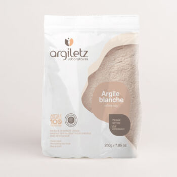 Argiletz white clay bag of 200g