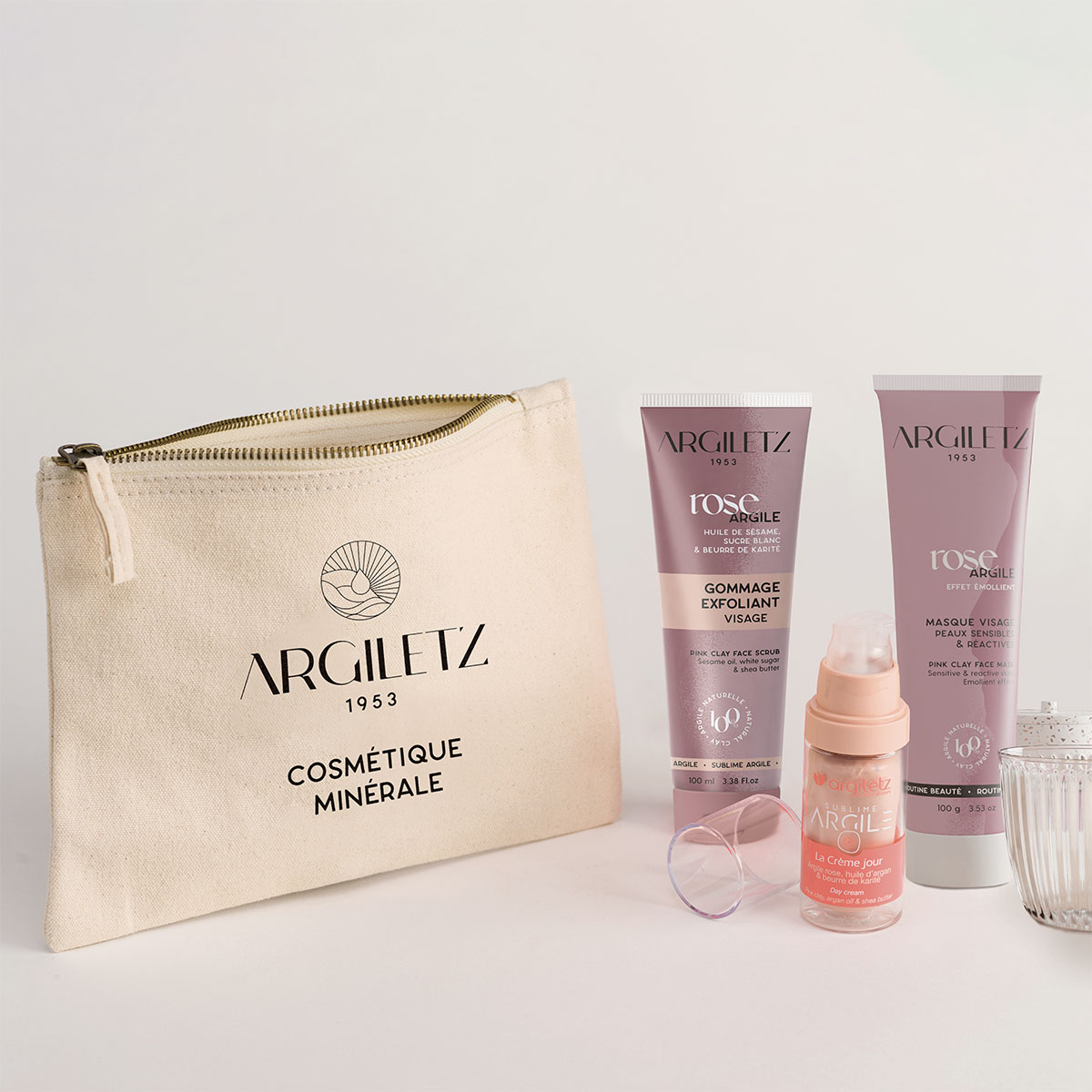 Trousse beauté soin complet routine visage
