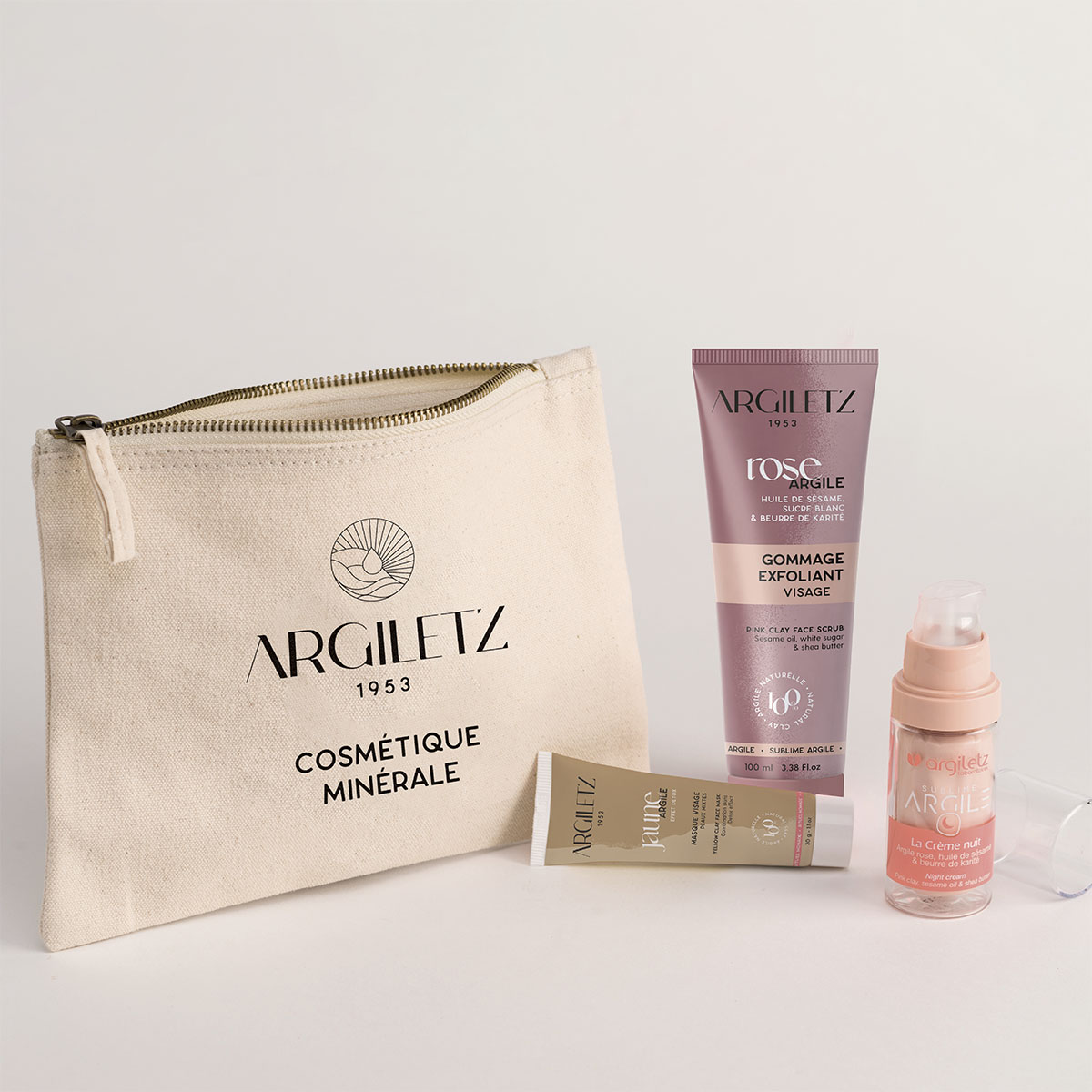Trousse beauté soin douceur nuit routine visage