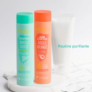 Routine purifiante pour cheveux gras