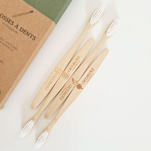 Brosse à dents x4 poils souples – Image 2
